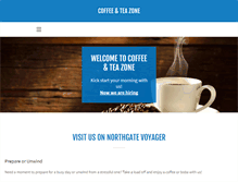 Tablet Screenshot of coffeeandteazone.com